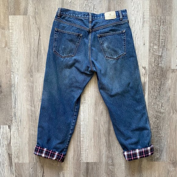 📦SOLD📦 Vintage Broke in Lanesboro Fully Lined Flannel Jeans - Picture 8 of 12
